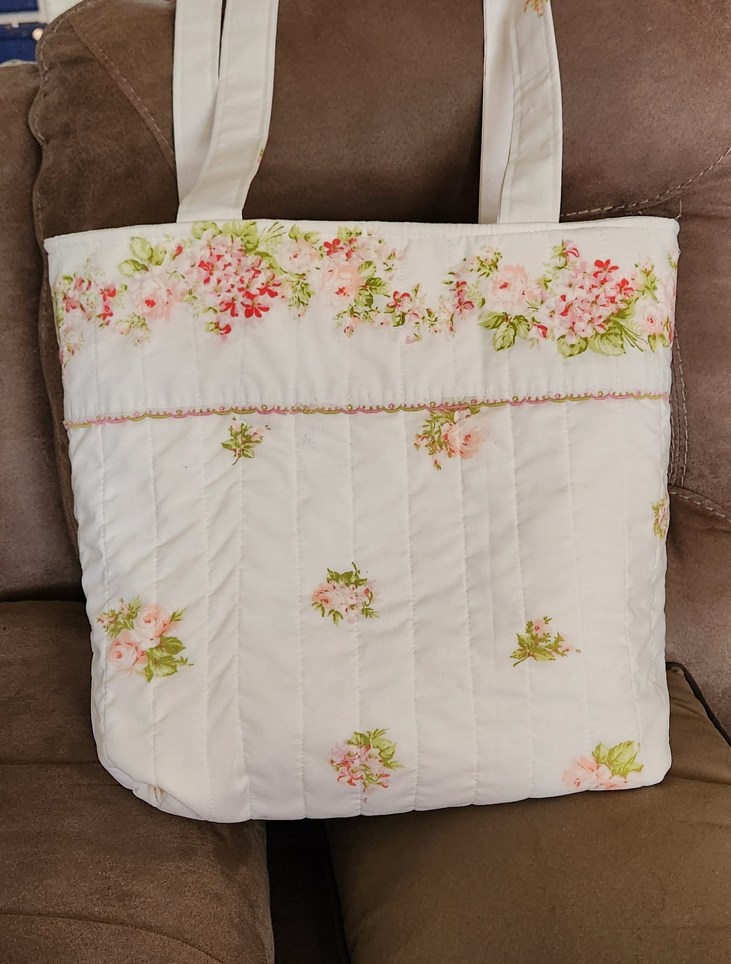 Delicate Rose Market Tote