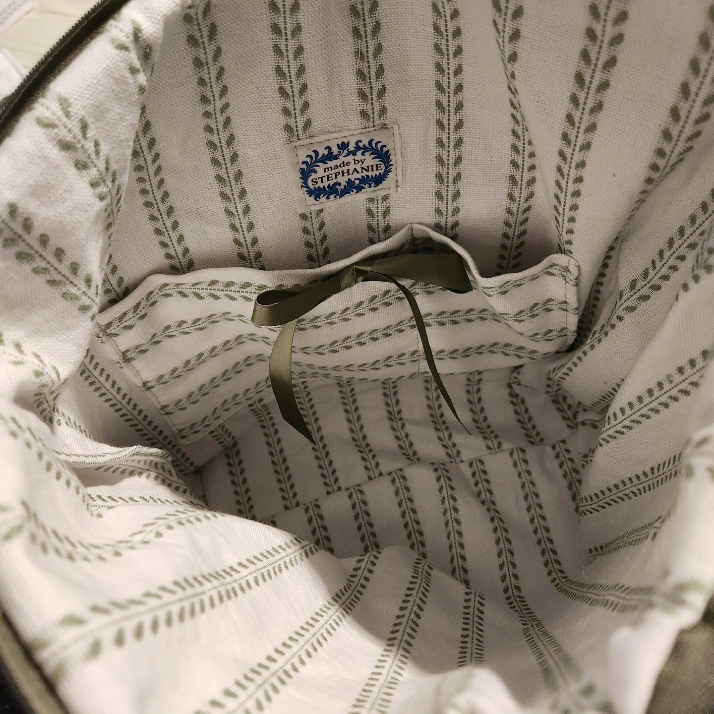 "Glad in Plaid" Tote Bag
