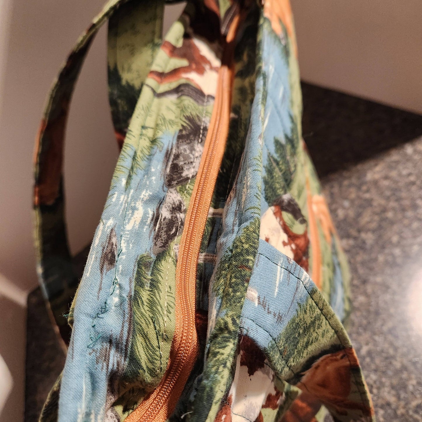 "Prairie Wild Horses" Tote Bag