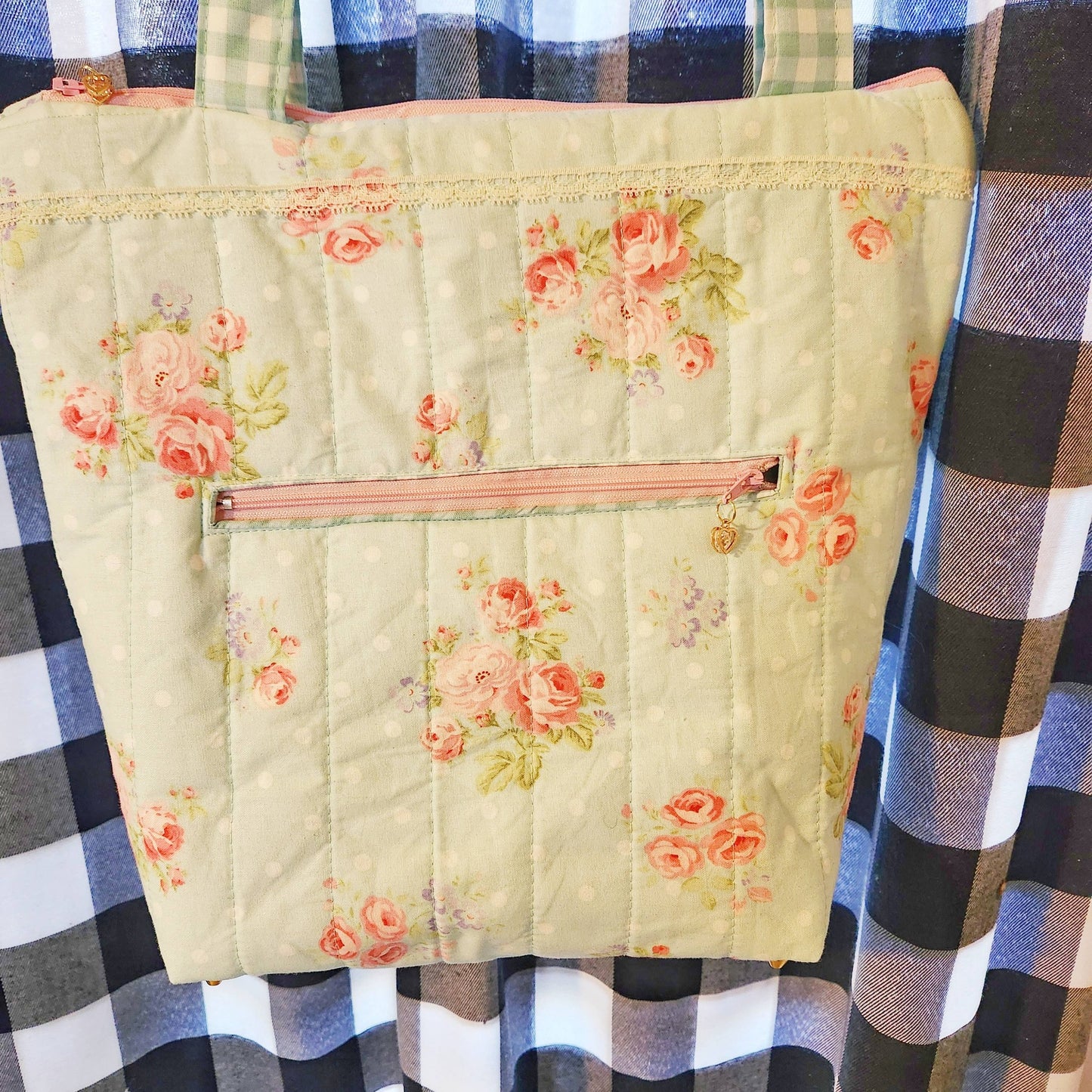 "Vintage Bouquet" Tote Bag