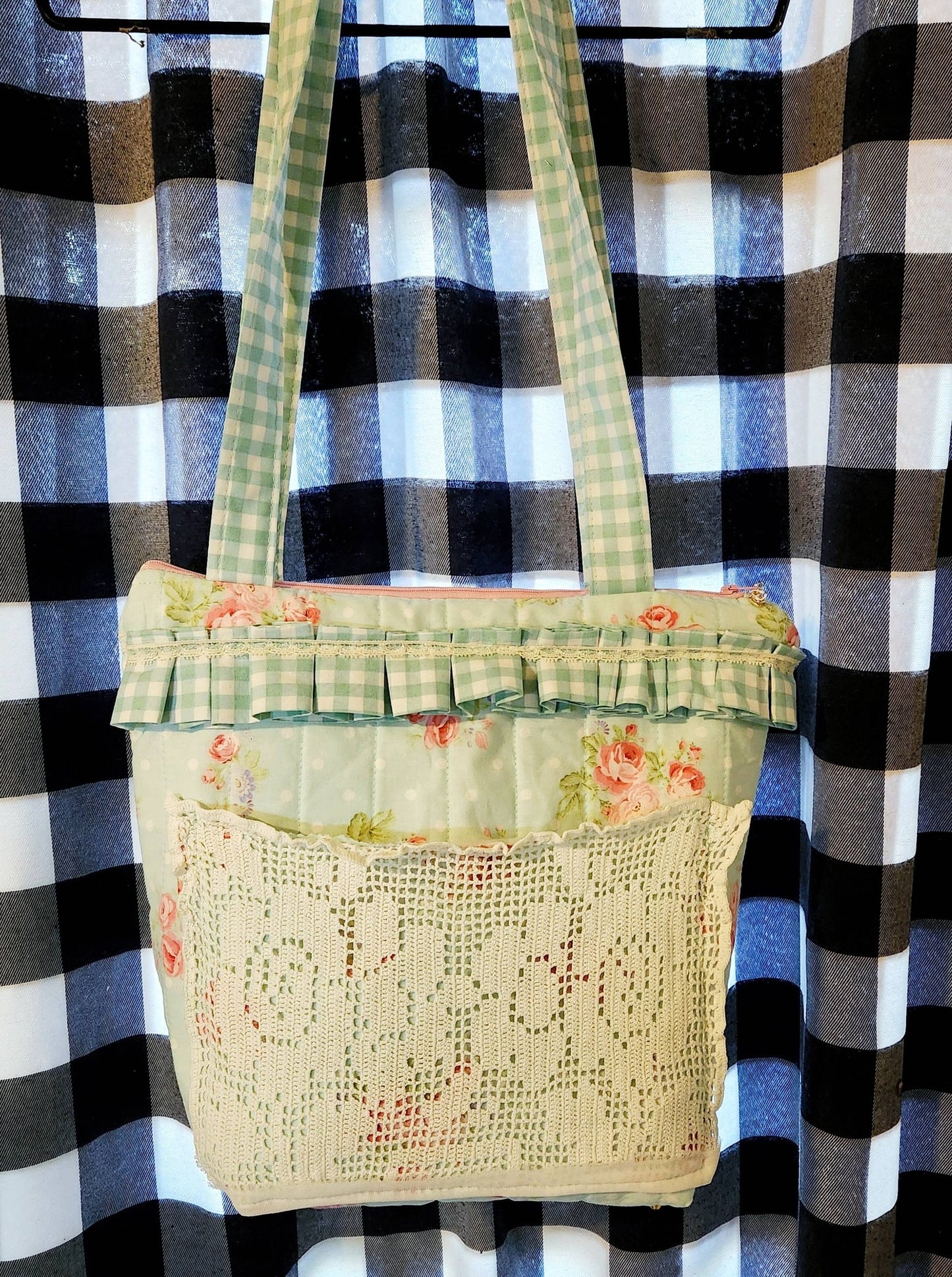 "Vintage Bouquet" Tote Bag