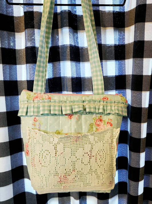 "Vintage Bouquet" Tote Bag